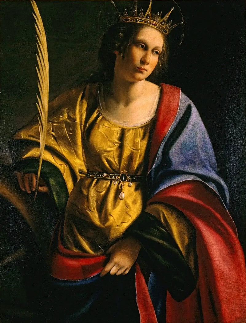 Sint Catharina van Alexandrië - Artemisia Gentileschi
