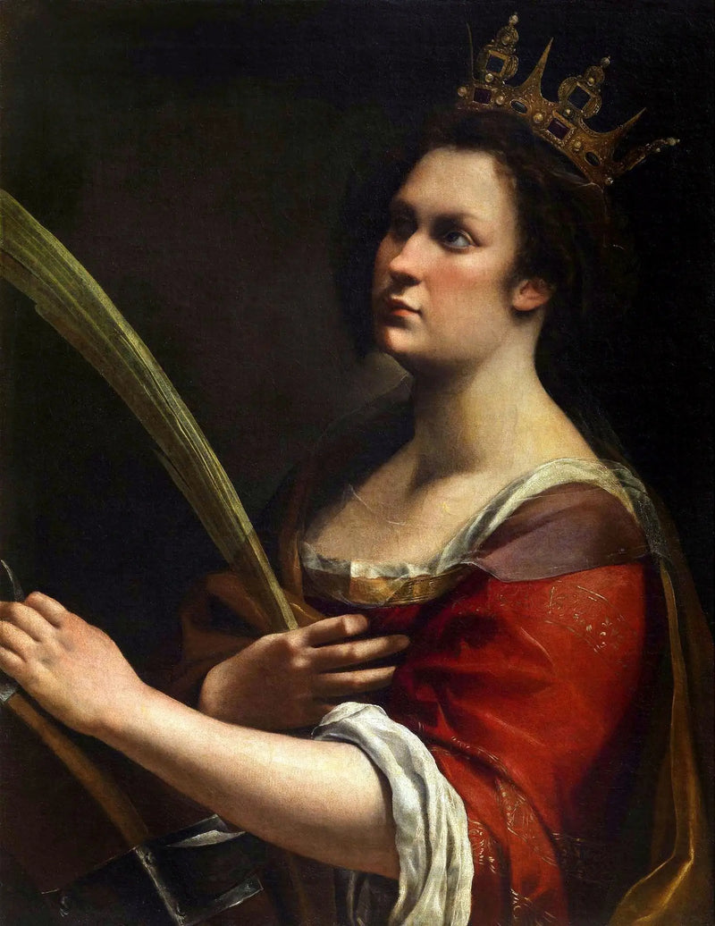 Sint Catharina van Alexandrië - Artemisia Gentileschi