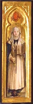 Sint Catharina van Siena - Carlo Crivelli