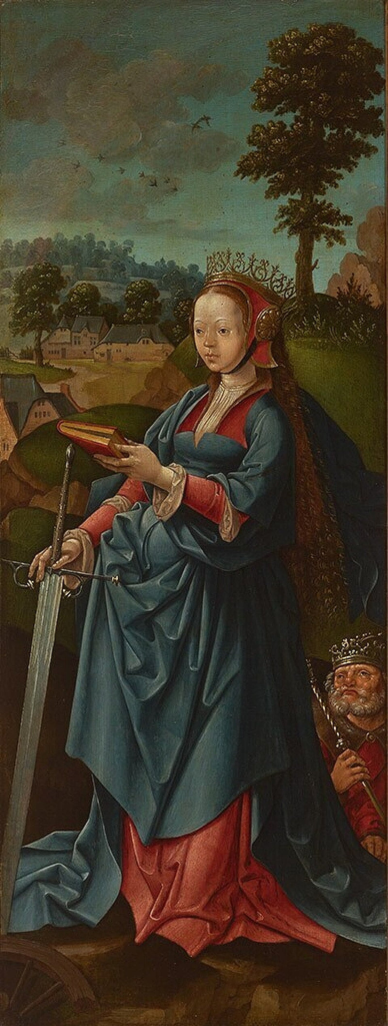 Sint-Catharina - Jacob Cornelisz van Oostsanen