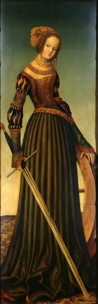 Sint Catharina - Lucas Cranach de Oudere