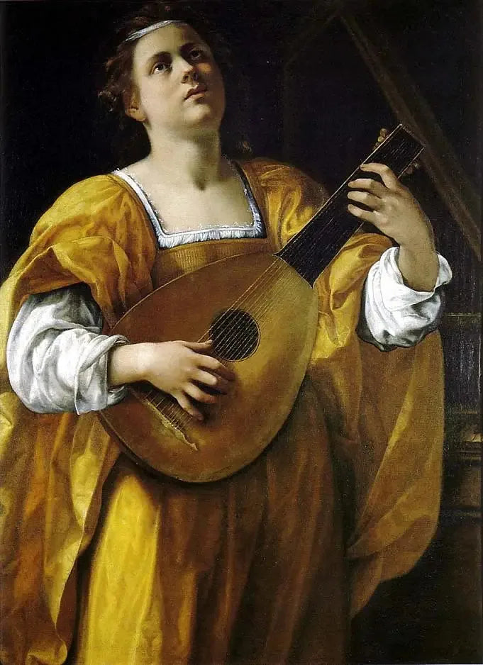 Sint-Cecilia - Artemisia Gentileschi