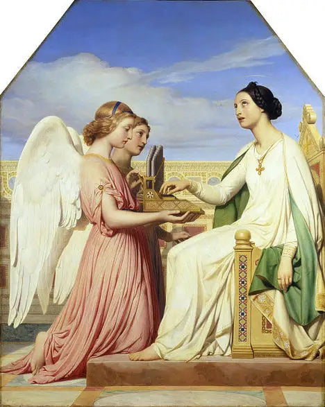 Sint-Cecilia en de Engelen - Paul Delaroche

Source:
Sainte Cécile et les Anges - Paul Delaroche