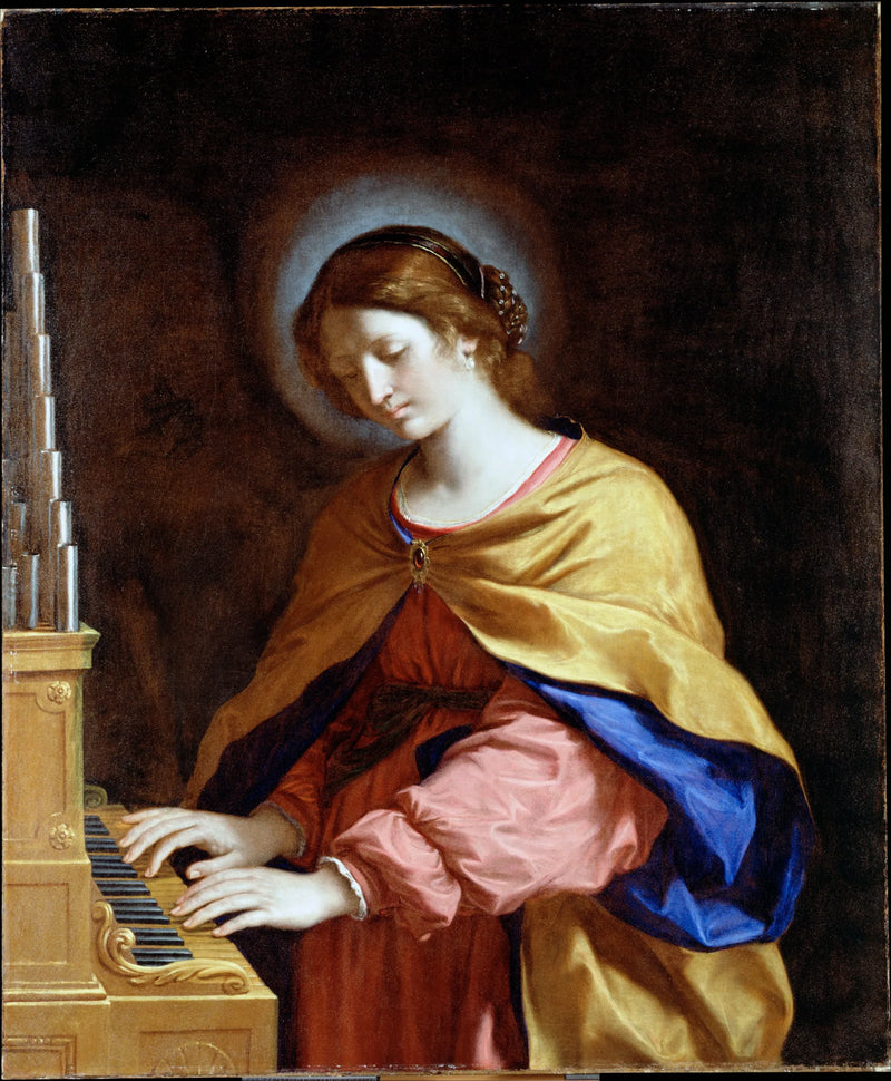 Sint Cecilia - Guercino