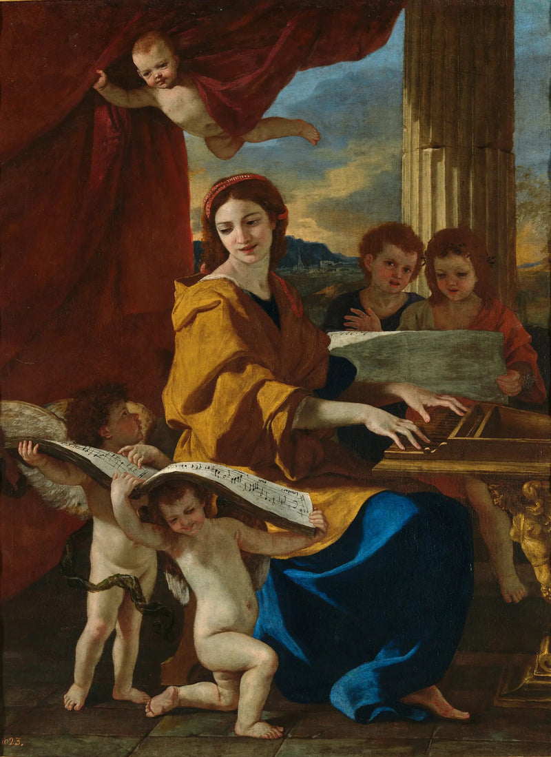 Sint-Caecilia - Nicolas Poussin