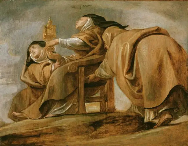 Sint-Clara van Assisi, 1620 - Peter Paul Rubens