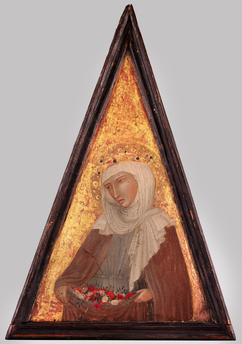Sint Elisabeth van Hongarije - Ambrogio Lorenzetti