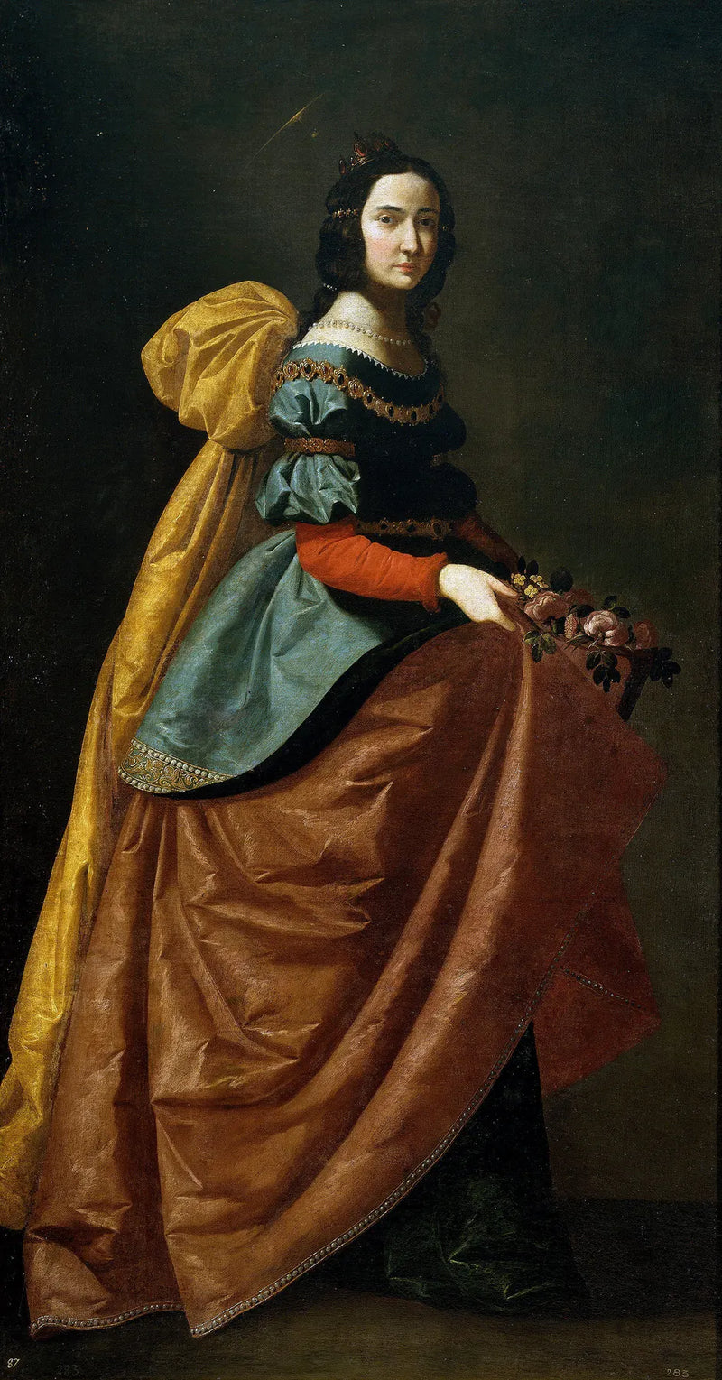 Sint Elisabeth van Portugal - Francisco de Zurbarán