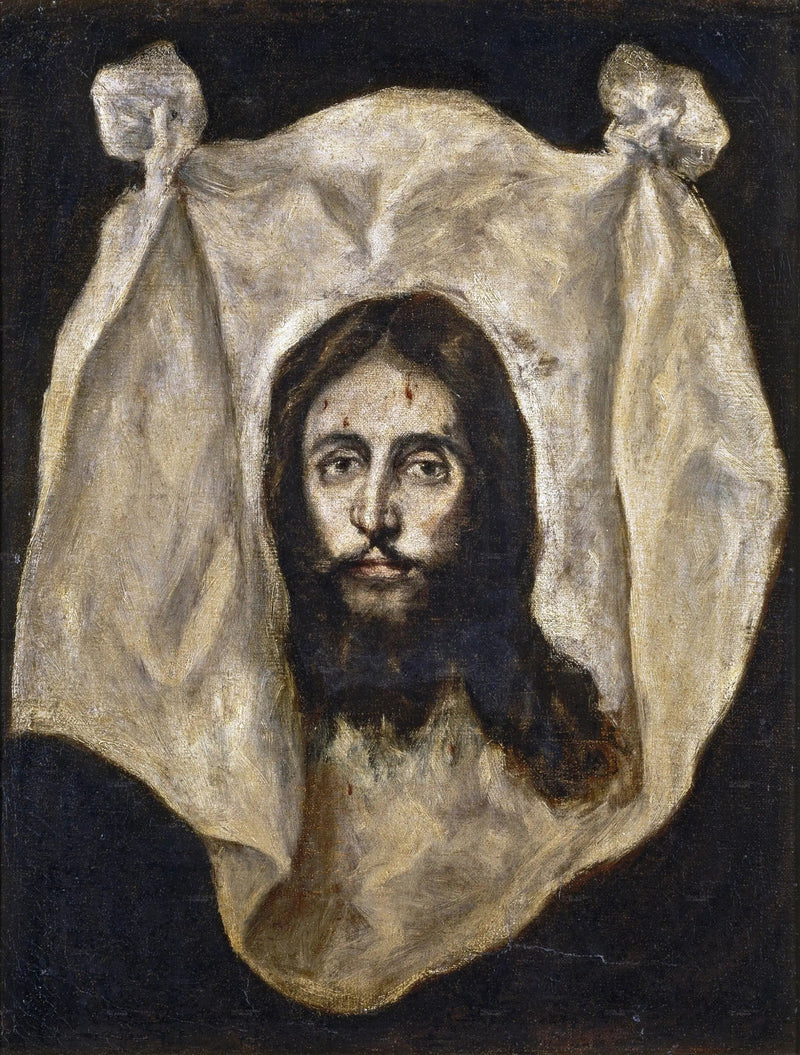 Heilige Gezicht van Jezus - El Greco