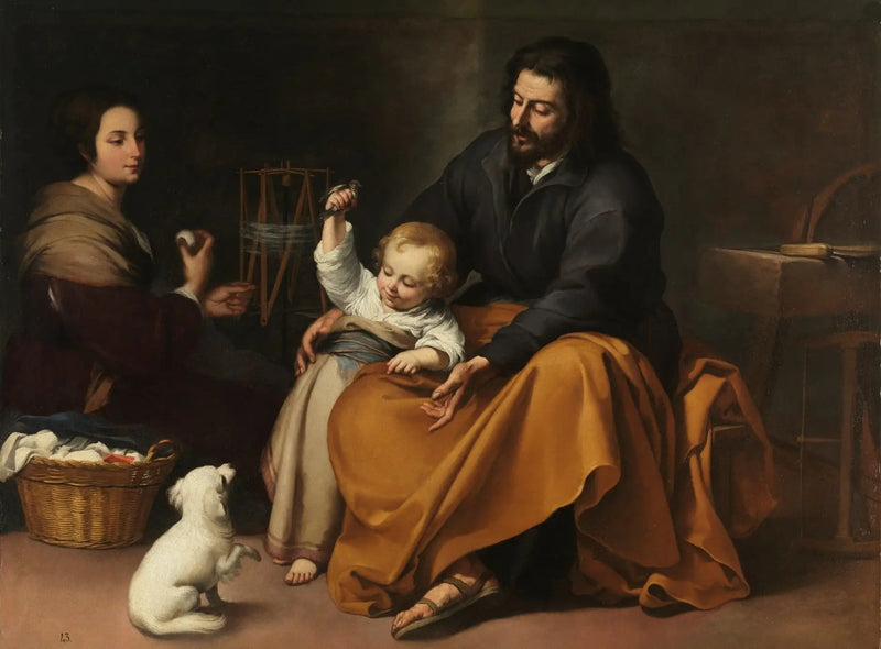 Heilige Familie met klein vogeltje - Bartolomé Esteban Murillo

Source:
Sainte Famille au petit oiseau - Bartolomé Esteban Murillo