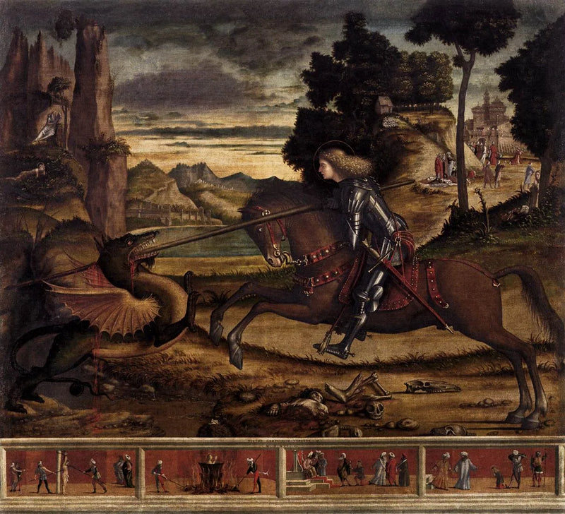 Sint-Joris verslaat de draak - Vittore Carpaccio