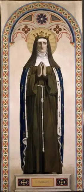 Sint-Isabelle van Frankrijk - Jean-Auguste-Dominique Ingres