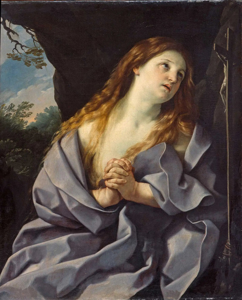 Sint Maria Magdalena in gebed - Guido Reni