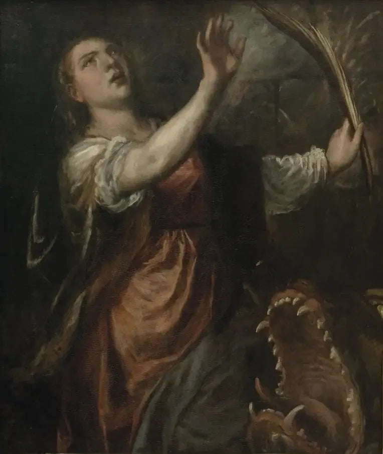 Sint Margaretha en de Draak - Titian