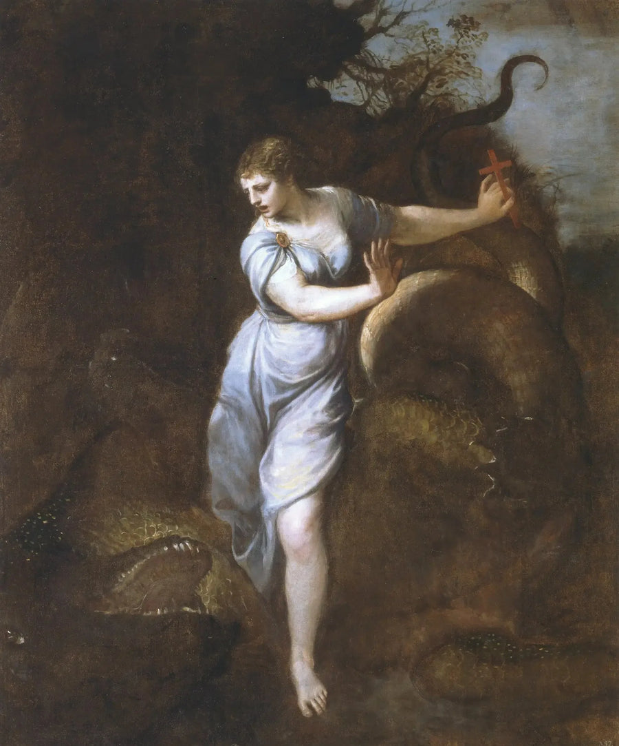 Sint Margaretha en de Draak - Titian