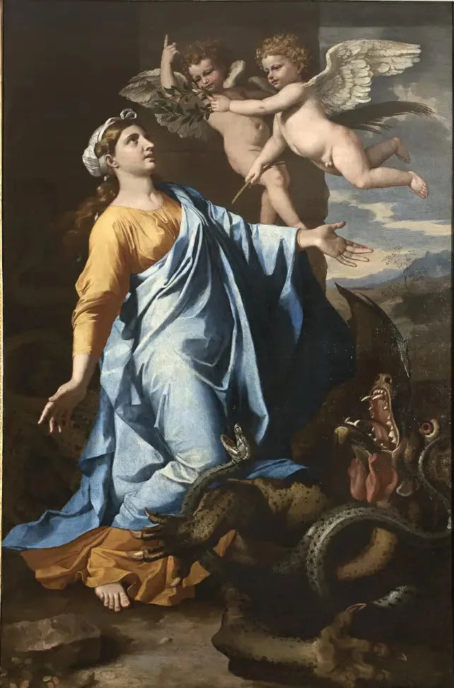 Sint Margaretha - Nicolas Poussin