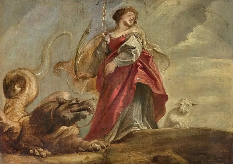 Sint Margaretha - Peter Paul Rubens
