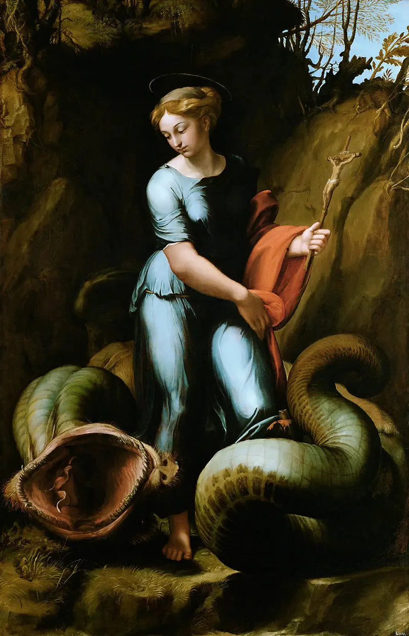 Heilige Margaretha - Raphaël Sanzio