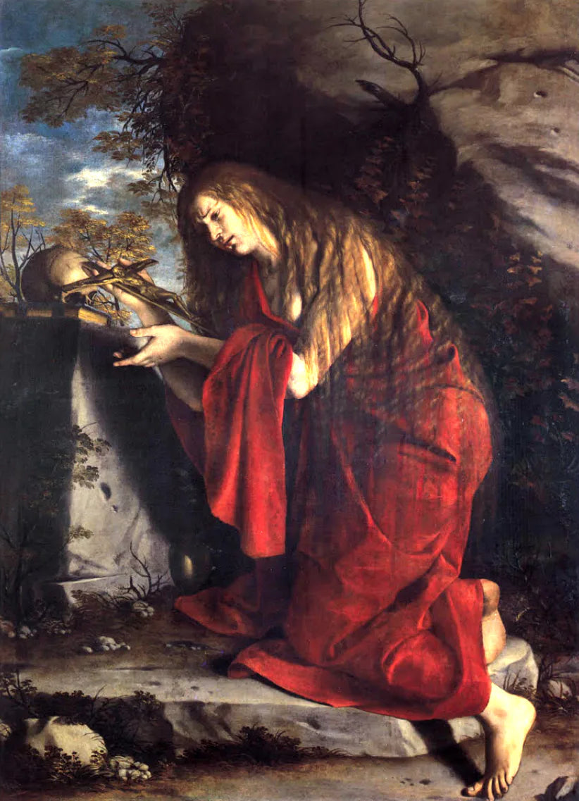 Sint Maria Magdalena in boetedoening - Orazio Gentileschi
