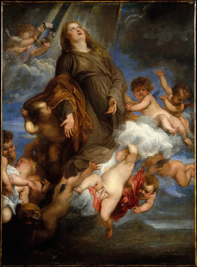 Sint-Rosalie die bidt voor de pestlijders van Palermo - Antoine van Dyck

Source:
Sainte Rosalie intercédant pour les pestiférés de Palerme - Antoine van Dyck