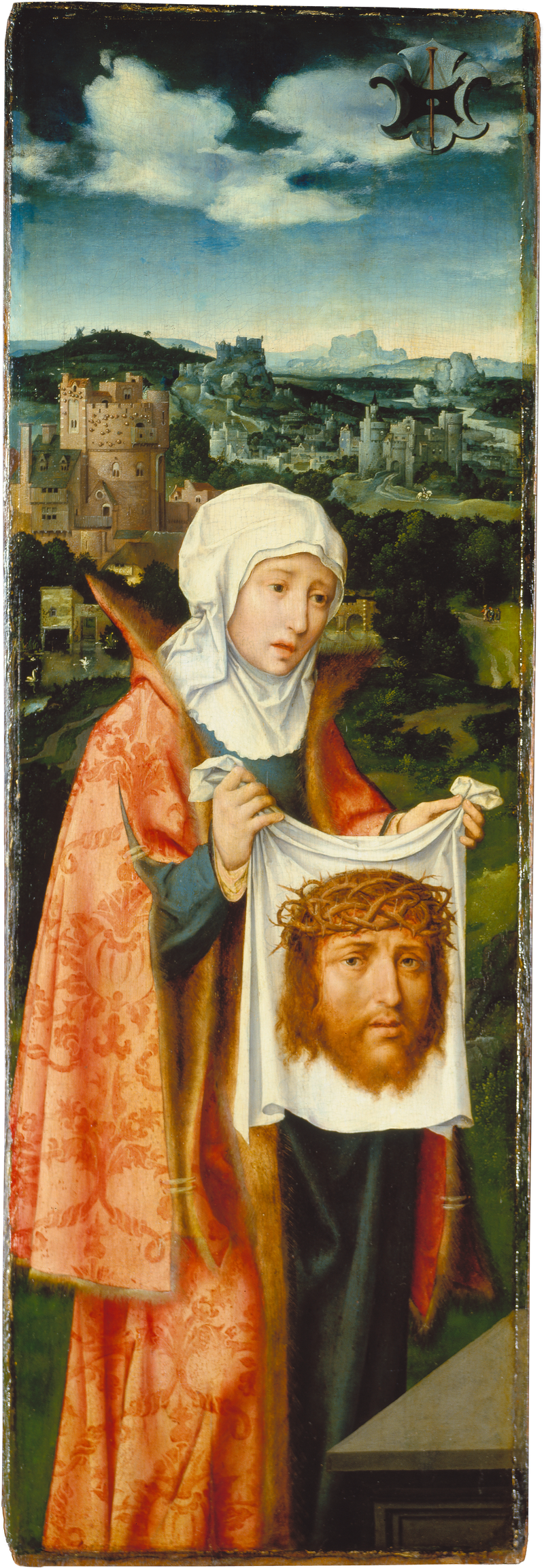 Sint-Veronica met het lijkwade - Joos van Cleve