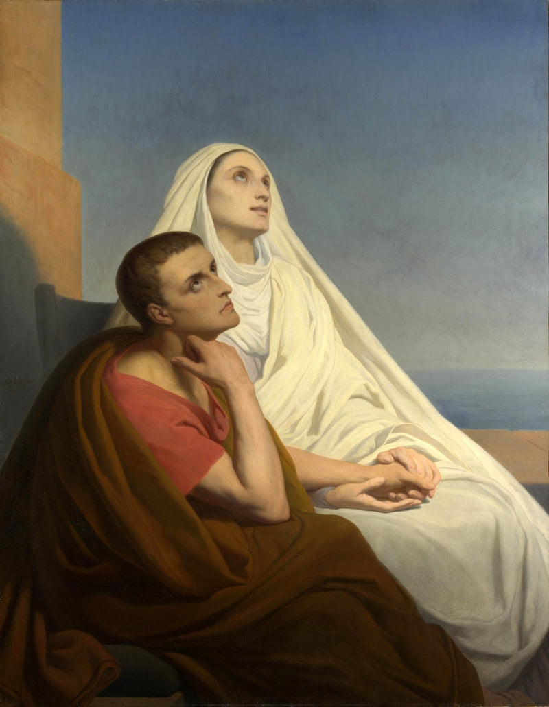 Heiligen Augustinus en Monique - Ary Scheffer