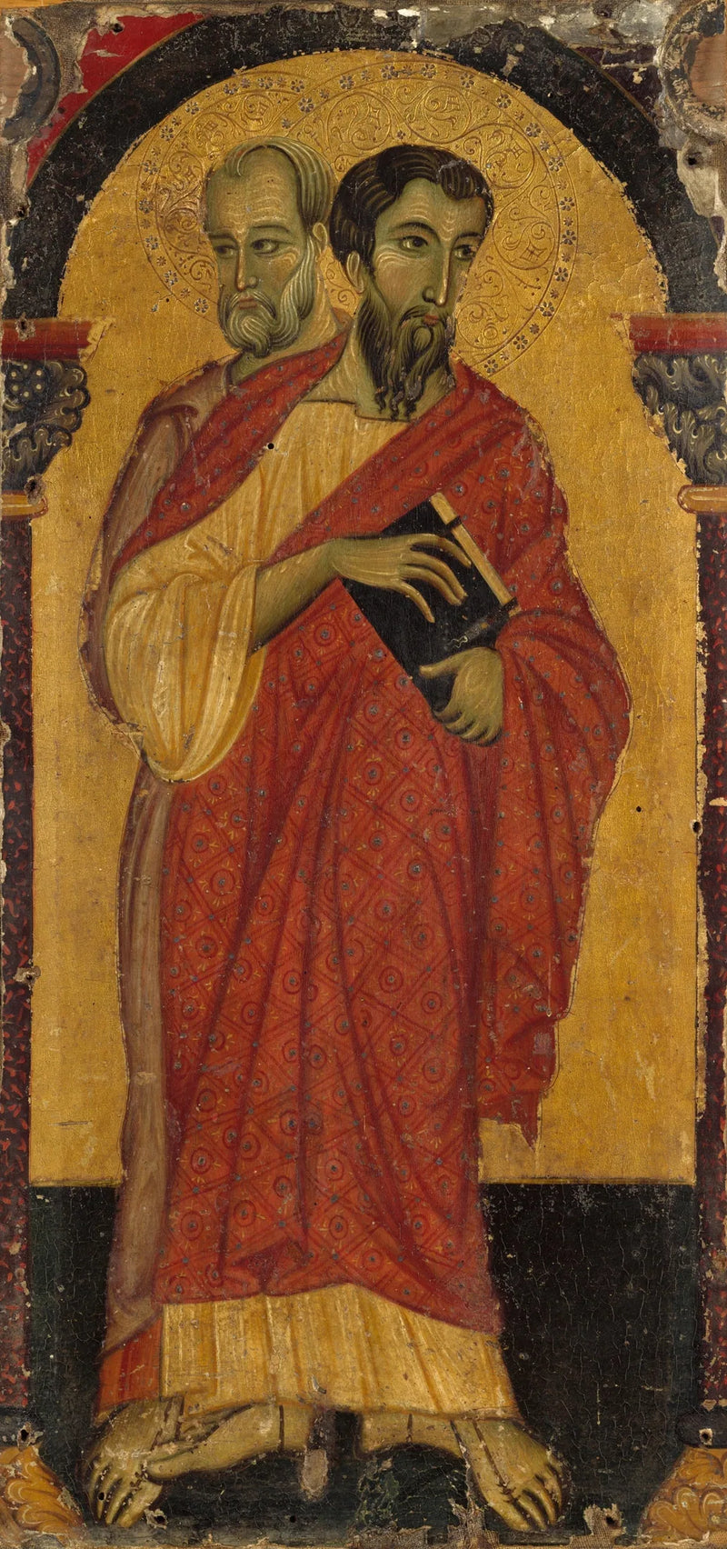 Sint Barthélemi en Simon - Meester van Sint Franciscus