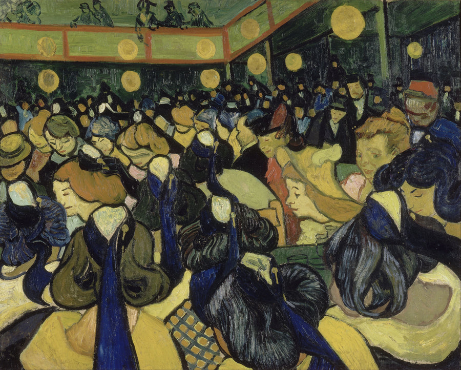De Danszaal in Arles - Vincent van Gogh