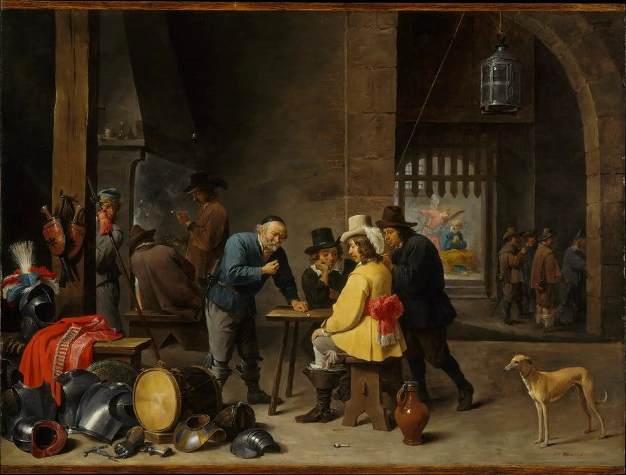 Wachtzaal met de Bevrijding van Sint Pieter - David Teniers de Jonge

Source:
Salle de garde avec la Délivrance de Saint Pierre - David Teniers le Jeune