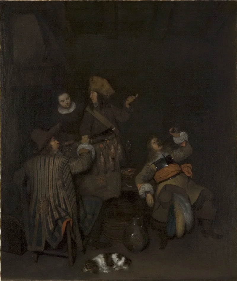 Salle de garde - Gerard ter Borch