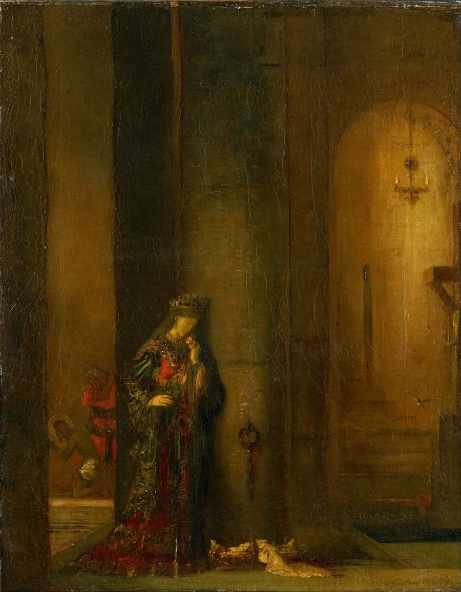 Salomé in de gevangenis - Gustave Moreau