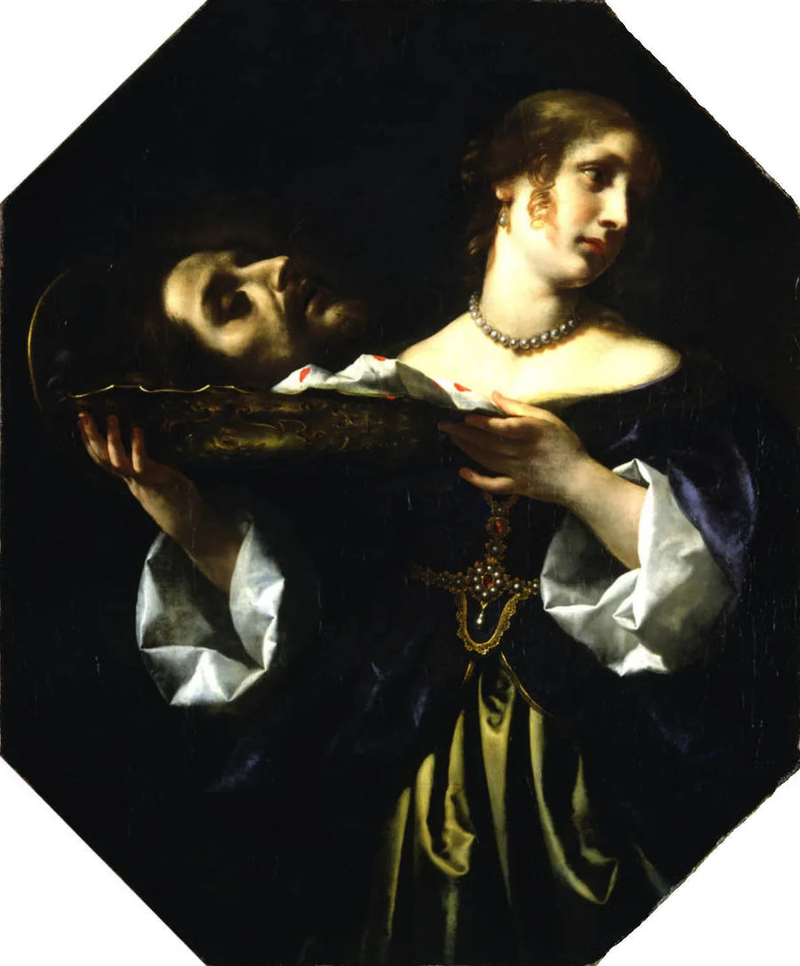 Salomé met het hoofd van Johannes de Doper - Carlo Dolci
