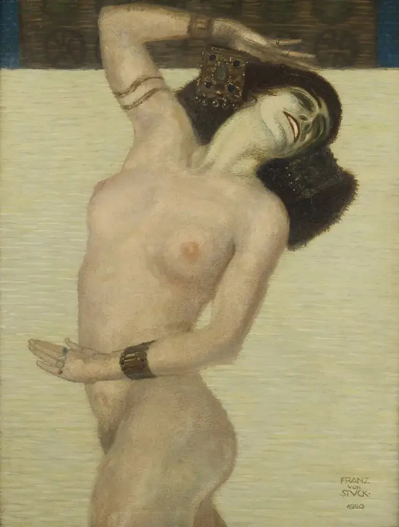 Reproduction du tableau « Salomé - Franz Von Stuck » par Alpha Reproduction en peinture à l’huile