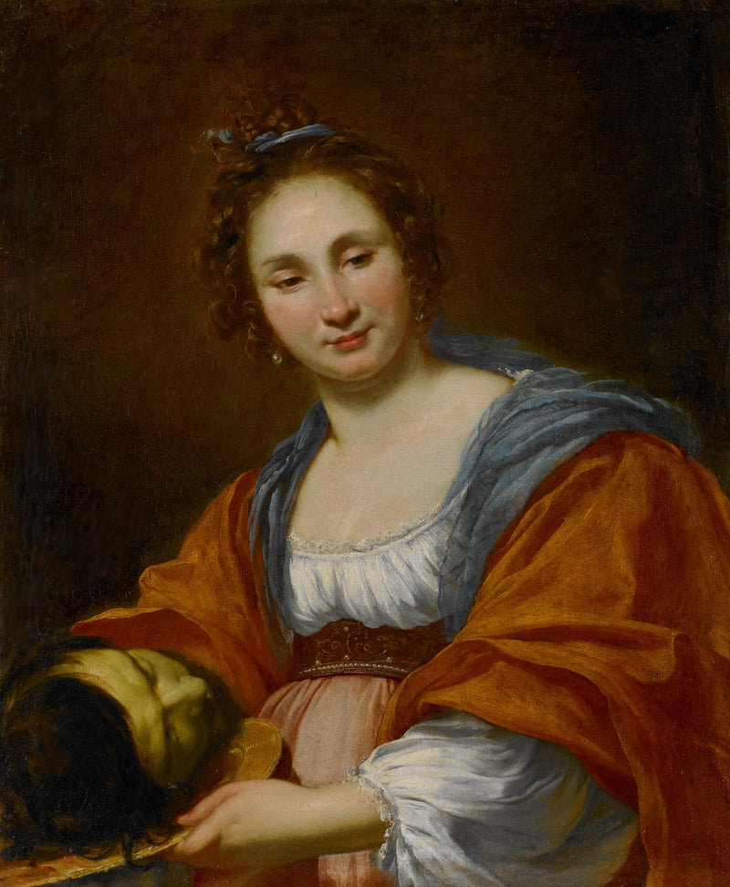 Salomé ontvangt het hoofd van Johannes de Doper - Simon Vouet