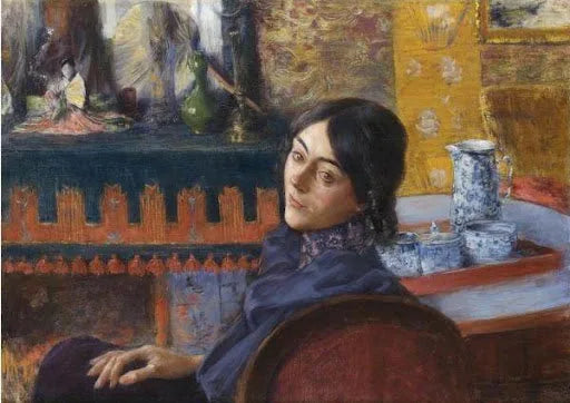 Japanse Salon - Norbert Gœneutte