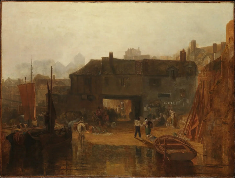 Saltash met de Waterveer, Cornwall - J. M. W. Turner