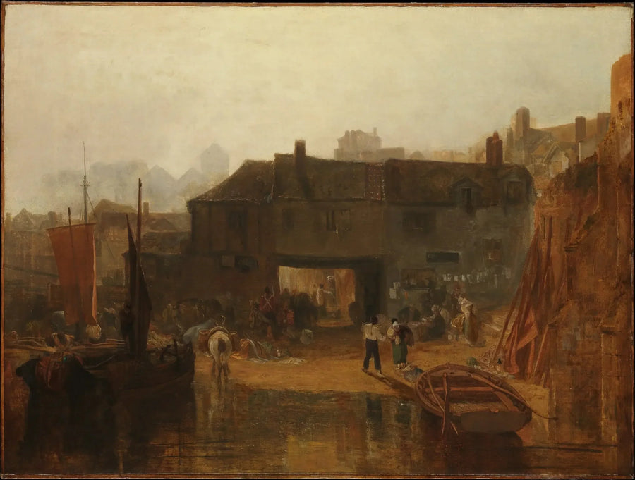 Saltash met de Waterveer, Cornwall - J. M. W. Turner