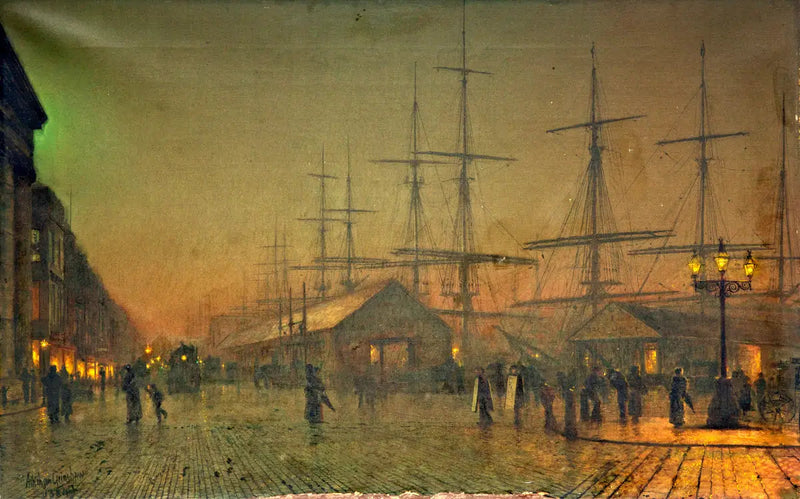 Salthouse Dock, Liverpool - John Atkinson Grimshaw

Source:
Salthouse Dock, Liverpool - John Atkinson Grimshaw