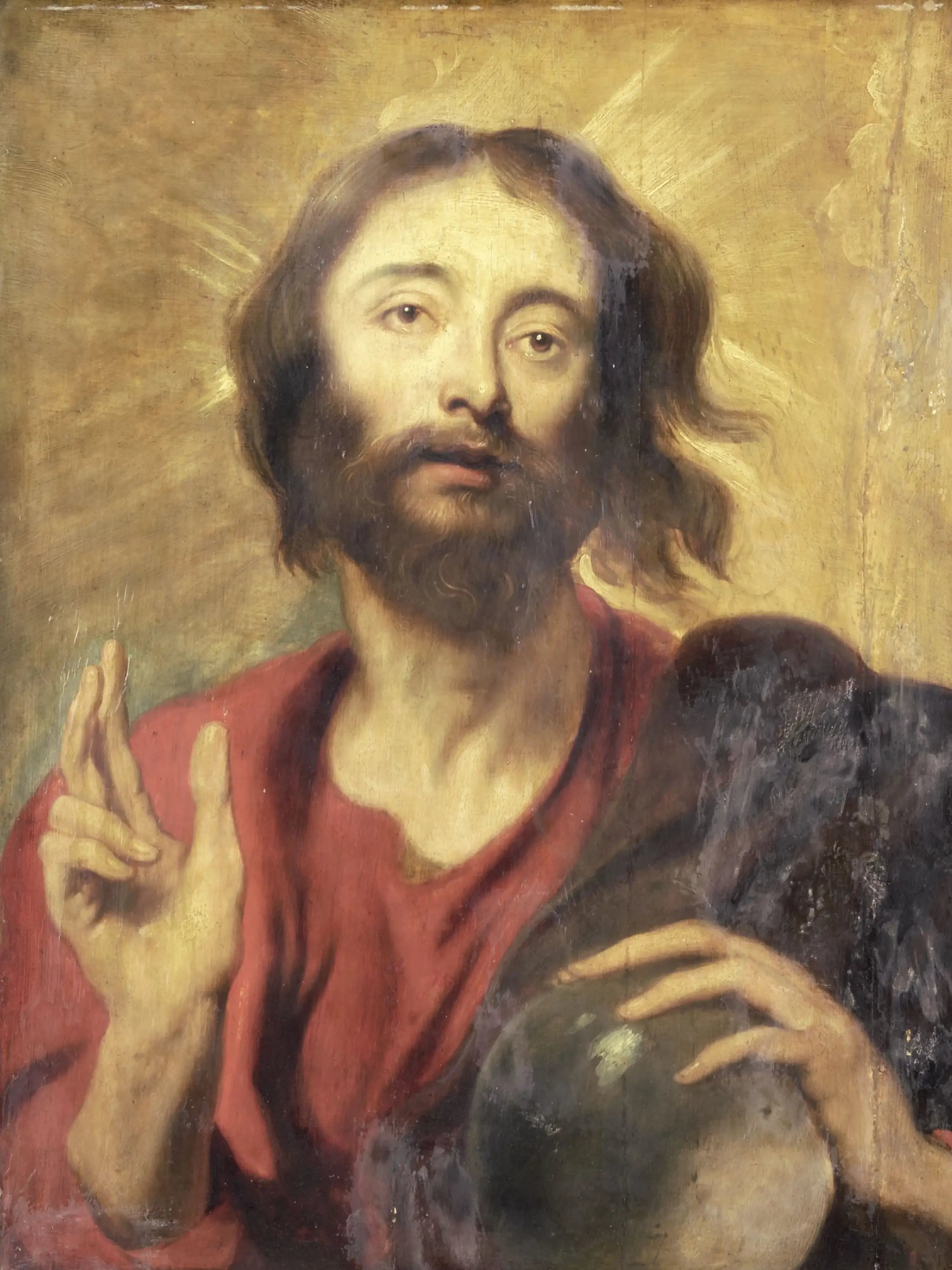 Salvator Mundi - Antoine van Dyck - Alpha Reproduction