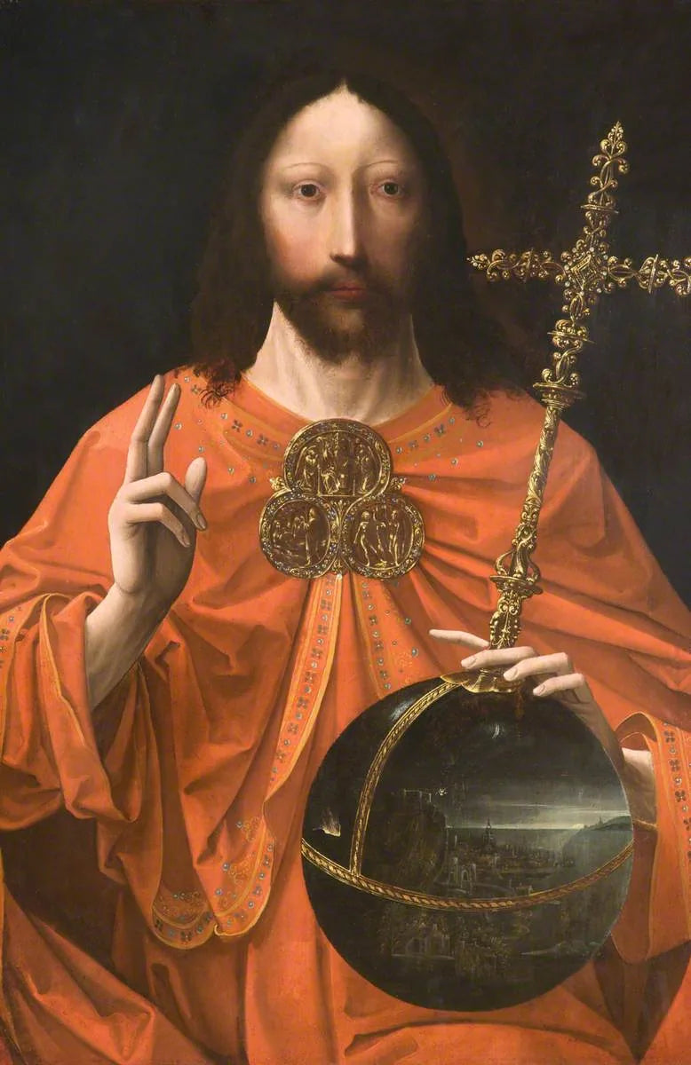 Salvator Mundi (Zegen van Christus) - Quentin Metsys