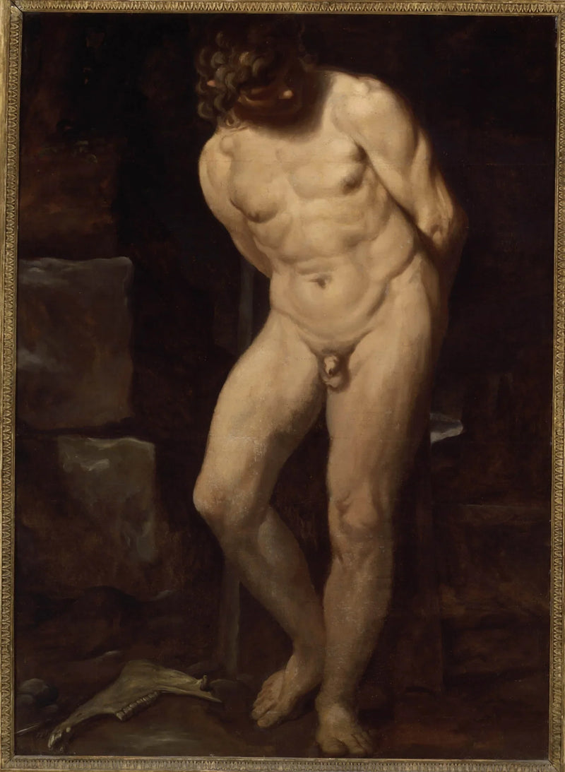 Samson gebonden - Annibale Carracci