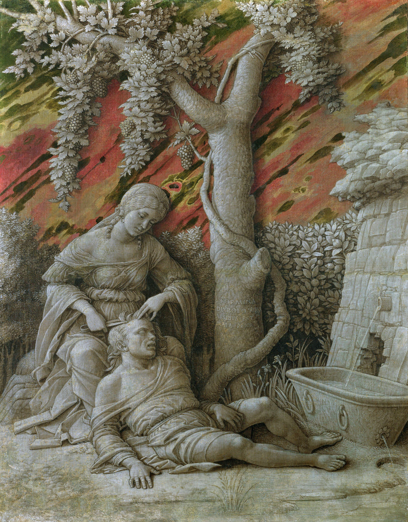 Samson en Dalila - Andrea Mantegna
