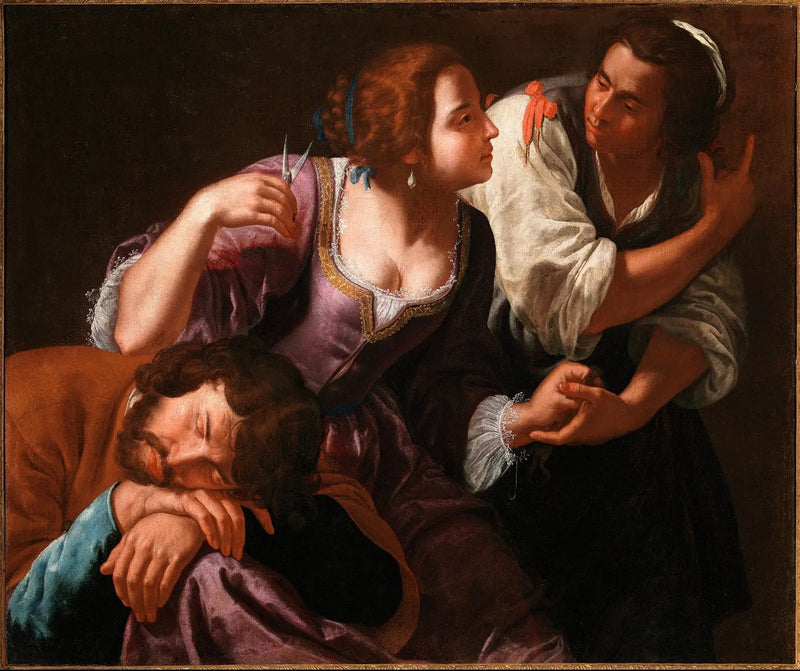 Samson en Dalila - Artemisia Gentileschi
