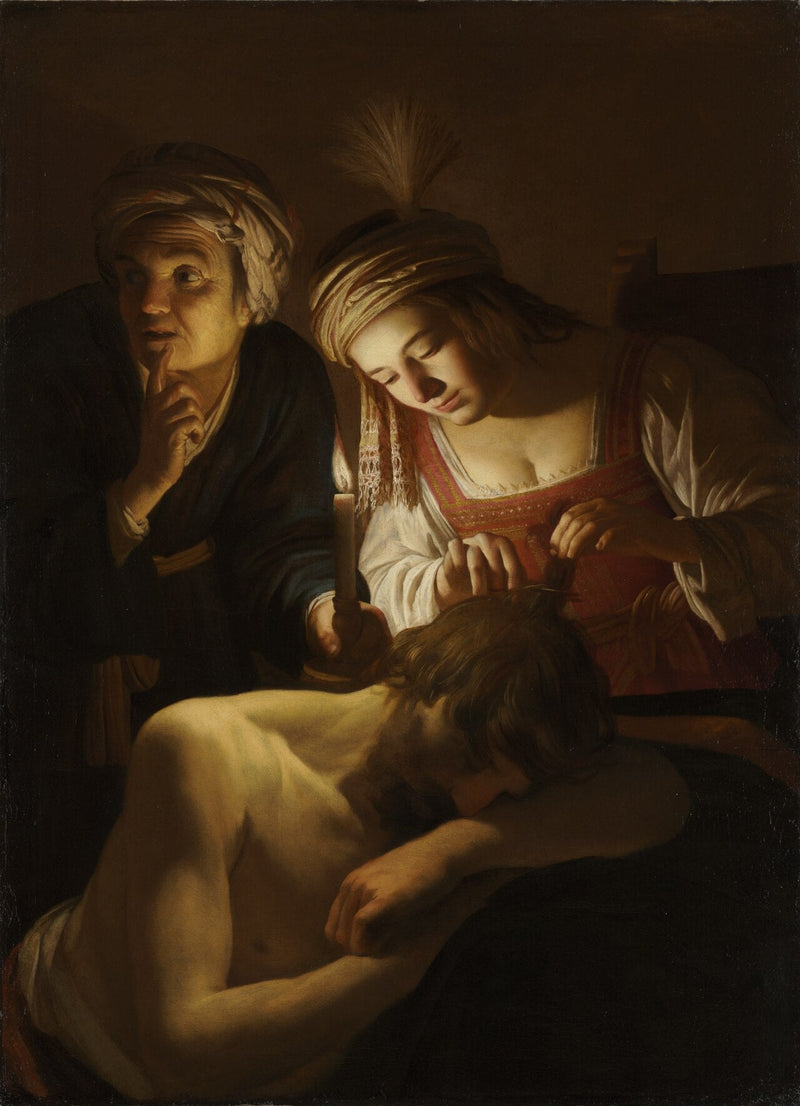 Samson en Dalila - Gerrit van Honthorst