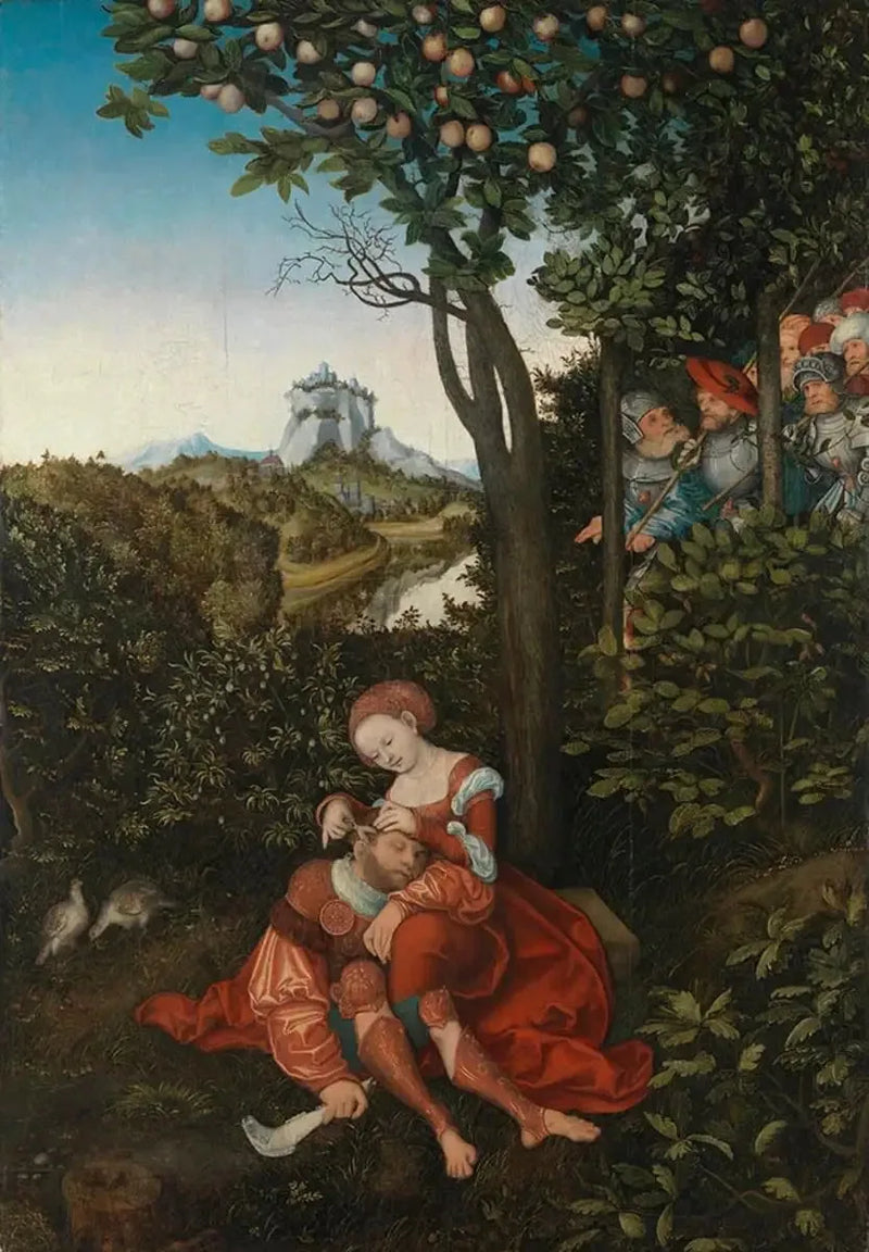 Samson en Dalila - Lucas Cranach de Oudere