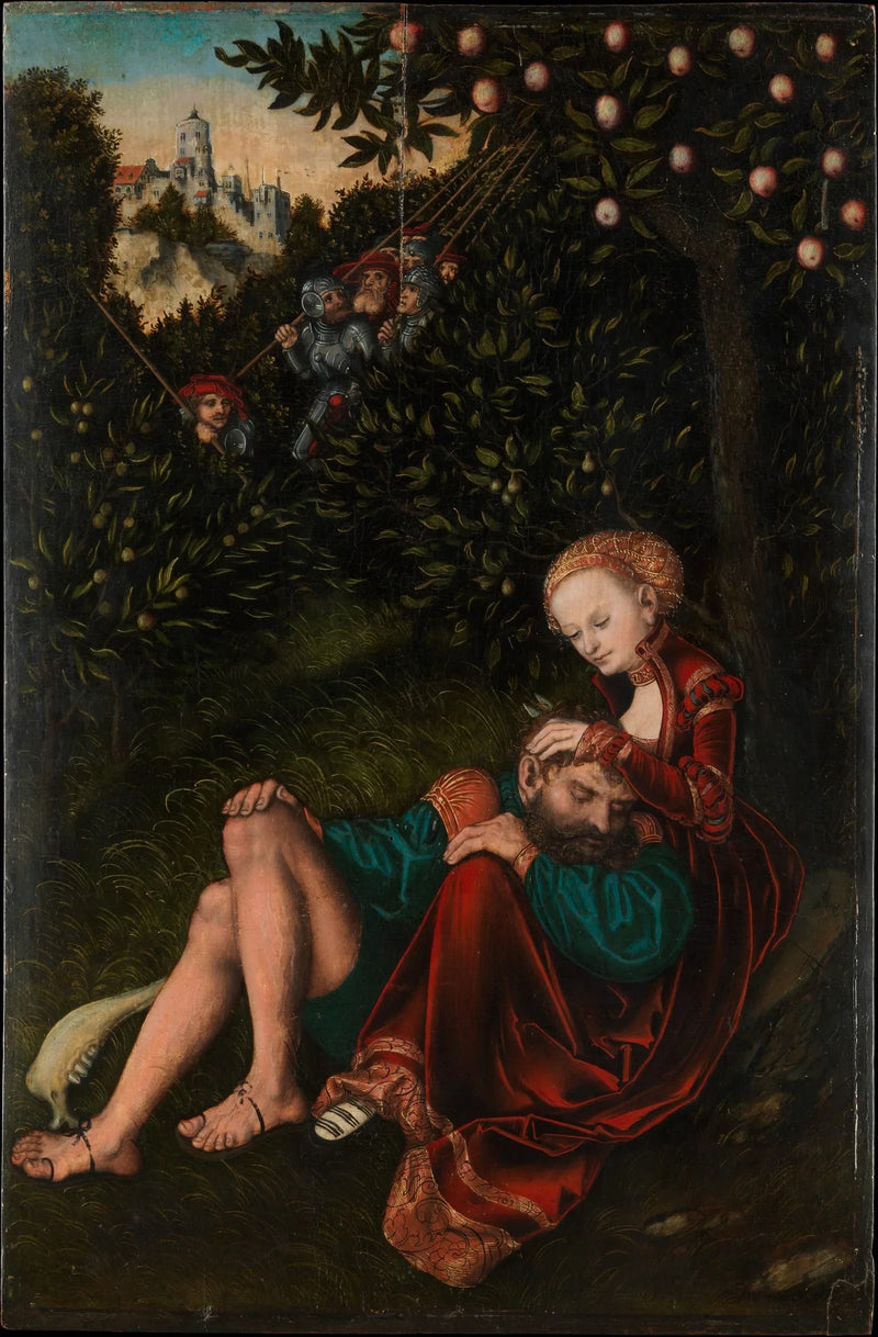 Samson en Dalila - Lucas Cranach de Oudere