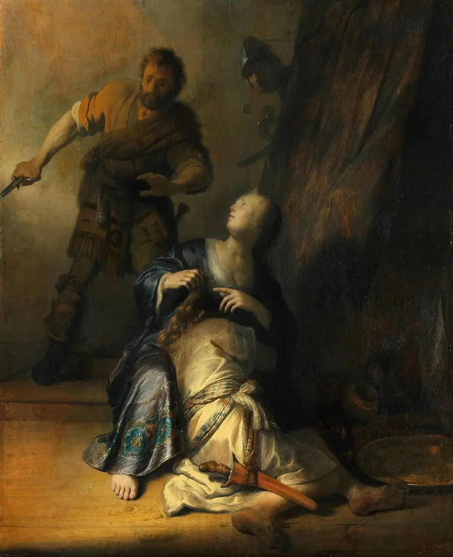 Samson verraden door Delila - Rembrandt