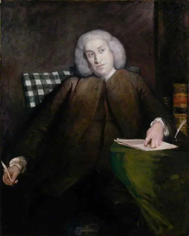Reproductie van een schilderij van Samuel Johnson door Joshua Reynolds

Source:
Samuel Johnson - Joshua Reynolds