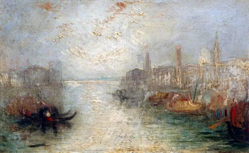 San Benedetto Kijkend naar Fusina - J. M. W. Turner