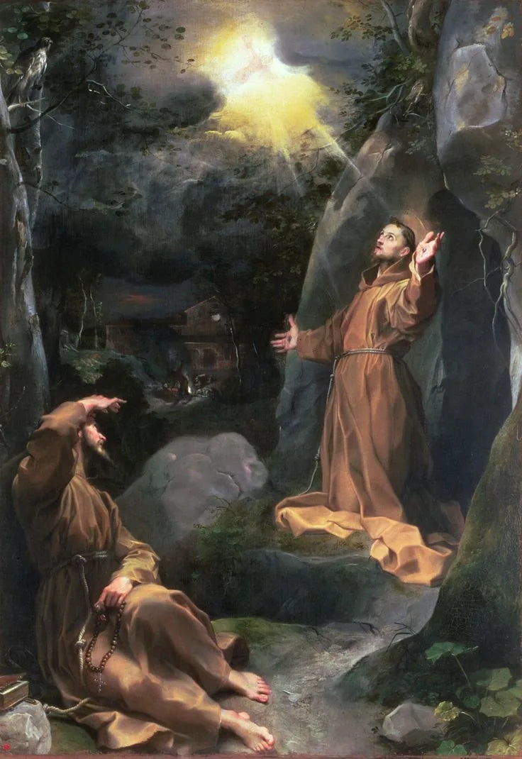 San Francesco ontvangt de stigmate - Federico Barroci